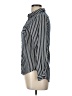NAGUAGU Stripes Blue Gray Long Sleeve Button-Down Shirt Size L (estimated) - photo 5