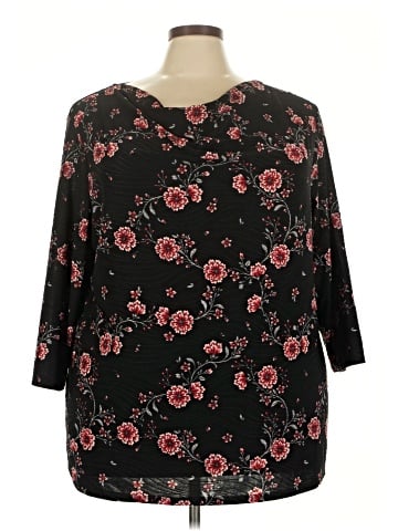 Croft & Barrow 3/4 Sleeve T-Shirt (view 1)
