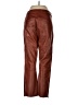 Muubaa 100% Leather Brown Leather Pants Size 10 - photo 2