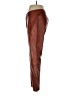 Muubaa 100% Leather Brown Leather Pants Size 10 - photo 5