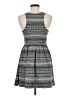 Rubbish Chevron-herringbone Gray Casual Dress Size M - photo 2