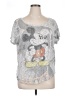 Disney Parks Silver Short Sleeve Top Size XL - photo 1