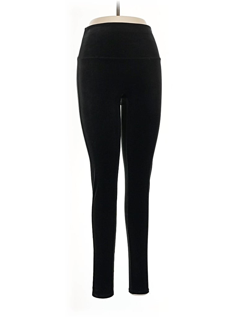 Pre-owned Spanx Active Pants In Black