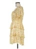 Thirty/Thirty 100% Polyester Yellow Cocktail Dress Size M - photo 5