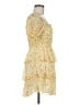 Thirty/Thirty 100% Polyester Yellow Cocktail Dress Size M - photo 4