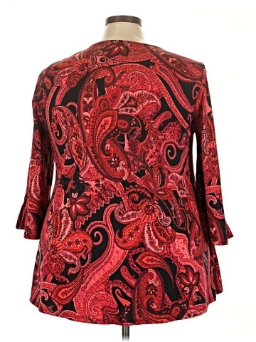 Avenue 3/4 Sleeve Blouse (view 2)