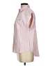 Vineyard Vines Stripes Pink Short Sleeve Blouse Size XS - photo 5