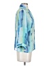 BFA Classics Color Block Blue 3/4 Sleeve Blouse Size P (petite) - photo 4
