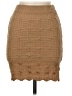 Shein Argyle Tan Casual Skirt Size 8 - 10 - photo 1