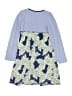 L.L.Bean 100% Cotton Paisley Blue Dress Size 10 - photo 2