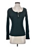 Unbranded Teal Long Sleeve Henley Size S - photo 1