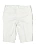 Harve Benard Solid White Shorts Size 4 - photo 2