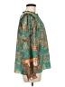 Current Air 100% Polyester Paisley Teal Long Sleeve Blouse Size M - photo 4