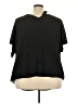 Worthington 100% Polyester Black Short Sleeve Blouse Size 3X - photo 2