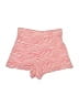 Zara Chevron-herringbone Red Shorts Size M - photo 2