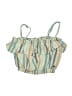 Roxy Green Sleeveless Blouse Size 12 - photo 1