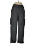 Only 100% Polyester Gray Cargo Pants Size L - photo 1