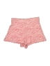 Zara Chevron-herringbone Red Shorts Size M - photo 1