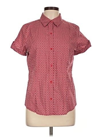 Liz Claiborne Short Sleeve Blouse (view 1)