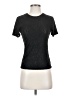 Evereve Black Short Sleeve Top Size S - photo 1