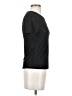 Evereve Black Short Sleeve Top Size S - photo 4