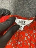 Jack by BB Dakota 100% Polyester Paisley Red Romper Size 4 - photo 4
