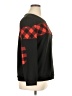 Blooming Jelly Checkered-gingham Black Pullover Sweater Size XL - photo 4