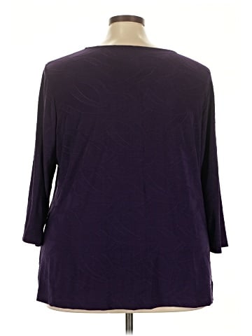Croft & Barrow 3/4 Sleeve Top (view 2)