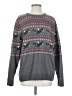 Assorted Brands Print Gray Pullover Sweater Size S - photo 1