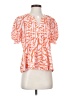 GiGio Orange Short Sleeve Blouse Size S - photo 1