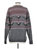 Assorted Brands Print Gray Pullover Sweater Size S - photo 2