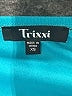 Trixxi 100% Polyester Solid Teal Romper Size XS - photo 4
