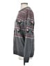 Assorted Brands Print Gray Pullover Sweater Size S - photo 5