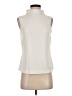 Halston Ivory Sleeveless Blouse Size S - photo 1