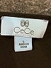 CeCe Black 3/4 Sleeve Top Size L - photo 7