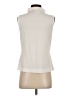 Halston Ivory Sleeveless Blouse Size S - photo 2
