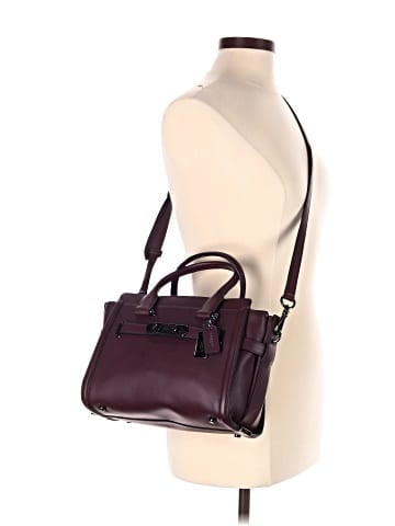 Coach Leather Satchel (view 2)
