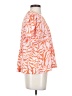 GiGio Orange Short Sleeve Blouse Size S - photo 4