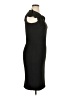 Knitee Solid Black Cocktail Dress Size XL - photo 4