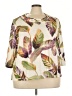 Alfred Dunner Ivory 3/4 Sleeve Blouse Size 3X - photo 1