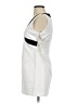 Bill Blass 100% Polyester White Cocktail Dress Size 4 - photo 5