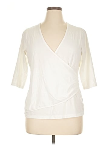 Caslon 3/4 Sleeve T-Shirt (view 1)
