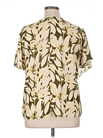 Worthington Short Sleeve Blouse (view 2)