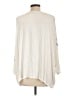 Rafaella 100% Polyester Floral Ivory 3/4 Sleeve Blouse Size L - photo 2