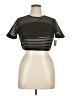 Charlotte Russe Black Short Sleeve Turtleneck Size XL - photo 1