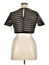 Charlotte Russe Black Short Sleeve Turtleneck Size XL - photo 2