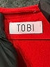 TOBI 100% Polyester Solid Red Casual Dress Size S - photo 7