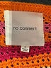 No Comment 100% Acrylic Orange Sleeveless Top Size S - photo 7