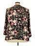 Avenue Black Long Sleeve Blouse Size 22 Plus - photo 2