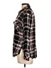 Sanctuary 100% Rayon Plaid Black Long Sleeve Button-Down Shirt Size L - photo 5
